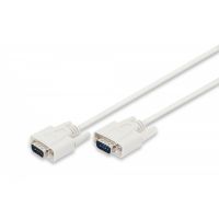 DIGITUS Datatransfer connection cable, D-Sub9 M/M, 2.0m, serial, molded, be (AK-610107-020-E)