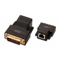DIGITUS DVI Video Extender over Cat5 up to 70m (CAT5, UTP), max. res. 1920X1200@60Hz (DS-54101)