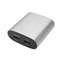 DIGITUS HDMI eARC Converter/Extractor Aluminum housing, grey (DS-45337)