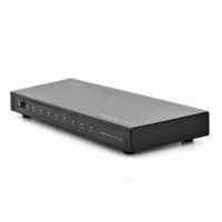 DIGITUS HDMI Splitter, 1x8, 1080p, 3D, High Speed 2.25 Ghz/225 MHz, metal housing, black (DS-43302)