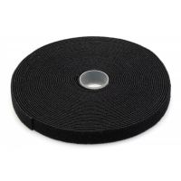 DIGITUS Hook-and-loop fastener tape fabric, 10m x 15mm x 2.6mm, on roll, bl (AK-770905-100-S)