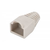 DIGITUS Kink Protection Sleeves, for 8P8C Modular plugs color grey (A-MOT/E 8/8)