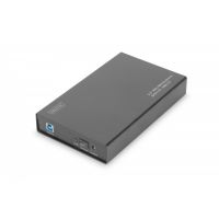 DIGITUS SSD/HDD SATA Enclosure 3.5' USB3.0, for SATA III HDD 3.5', Alu, w/o PSU (DA-71106)