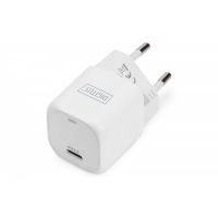 DIGITUS USB-C Mini Charging Adapter, 20W 20W, PD 3.0, white (DA-10060)