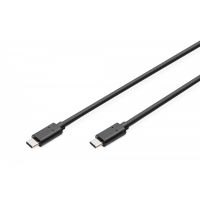 DIGITUS USB Type-C connection cable, type C to C M/M, 1.8m, 3A, 480MB, 2.0, bl (DB-300138-018-S)