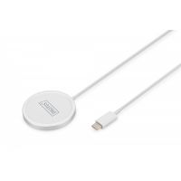 DIGITUS Wireless charging pad, magnetic 15W, MagSafe compatible (DA-10080)