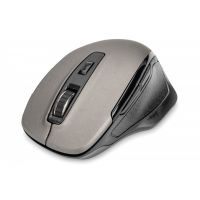 DIGITUS Wireless Ergonomic Optical Mouse 6D, 2.4 GHz 800/1000/1600 dpi, black-grey (DA-20163)
