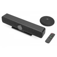 DIGITUS 4K All-in-One Video Bar, Set ePTZ, AI, 4x mic/1x speaker, 1x table mic (DS-55580)