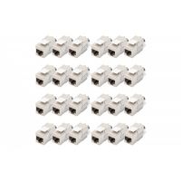 DIGITUS CAT 6A Keystone Jack, shielded,Re-embedded tool free connec., set 24 pcs (DN-93615-24)