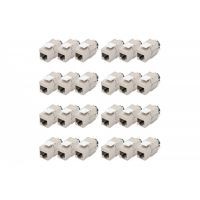DIGITUS CAT 6A Keystone Jack, shielded tool free connec., set 24 pcs (DN-93617-24)