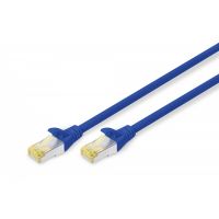 DIGITUS CAT 6A S-FTP patch cord, Cu, LSZH AWG 26/7, length 0.25 m, color blue (DK-1644-A-0025/B)
