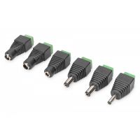 DIGITUS DC plug adapter with terminal block DC 1.35*3.5/ 2.1*5.5/ 2.5*5.5 (DA-70500)