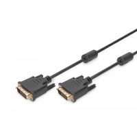 DIGITUS DVI connection cable, DVI(24+1), 2x ferrit M/M, 3.0m, DVI-D Dual Link, bl (DB-320101-030-S)
