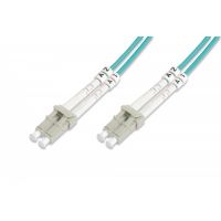 DIGITUS FO patch cord, duplex, LC to LC MM OM3 50/125 µ, 20m (DK-2533-20/3)