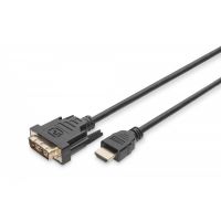 DIGITUS HDMI adapter cable, type A-DVI(18+1) M/M, 2.0m, Full HD, bl (DB-330300-020-S)