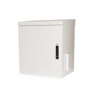 DIGITUS 12U wall mounting cabinet, outdoor, IP55 713x600x450 mm, color grey (RAL 7035) (DN-19 12U-I-OD)