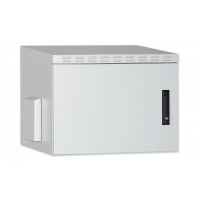DIGITUS 12U wall mounting cabinet, outdoor, IP55 713x600x600 mm, color grey (RAL 7035) (DN-19 12U-6/6-I-OD)