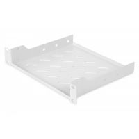 DIGITUS 254 mm (10') 1U fixed shelf 44x254x200 mm, color grey (RAL 7035) (RAL 7035) (DN-10-TRAY-2)