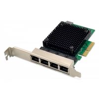 DIGITUS 4 Port RJ45 RTL8125B 2,5 GBits Server NIC (DN-10136)