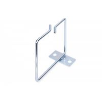 DIGITUS Cable management ring, steel, 80 x 80 mm front opening, offset fixation (DN-97674)