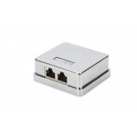 DIGITUS CAT 6 Surface mount box 2x Keystone Modules, shielded, 2-port (DN-93711)