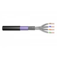 DIGITUS CAT 7 S-FTP outdoor installation cable, 1200 MHz PE, inner Eca (LSZH), AWG 23/1, 1000 m, sx, black (DK-1741-VH-10-OD)