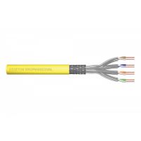 DIGITUS CAT 7A S-FTP installation cable, 1500 MHz Cca, AWG 22/1, 1000 m, SX, yellow (DK-1744-A-VH-10-P)