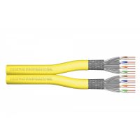 DIGITUS CAT 7A S-FTP installation cable, 1500 MHz Cca, AWG 22/1, 500 m, DX, color yellow (DK-1744-A-VH-D-5-P)