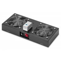 DIGITUS Digitus DN-19 FAN-2-WM-T-SW componentă/accesoriu sistem răcire computer (DN-19 FAN-2-WM-T-SW)