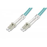 DIGITUS FO patch cord, duplex, LC to LC MM OM3 50/125 µ, 15m (DK-2533-15/3)