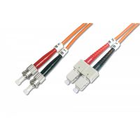 DIGITUS FO patch cord, duplex, ST to SC MM OM2 50/125 µ, 2 m (DK-2512-02)