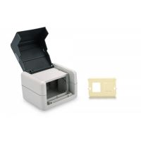 DIGITUS Outdoor Surface Mount Box IP44, surface mount, hinged lid, incl. inlet for 2x Keystone Modules (DN-93844-OD-2)