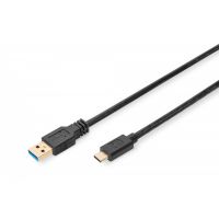 DIGITUS USB Type-C connection cable, type C to A M/M, 1.0m, Gen2, 3A, 10GB, 3.1 Version, bl (DB-300146-010-S)