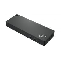 lenovo Lenovo 40B00300EU stații de andocare și replicatoare de porturi pentru calculatoare portabile Prin cablu Thunderbolt 4 Negru, Roşu (40B00300EU)