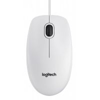 logitech B100 Optical USB Mouse white (910-003360)