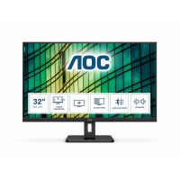 AOC E2 U32E2N LED display 80 cm (31.5') 3840 x 2160 Pixel 4K Ultra HD Negru (U32E2N)