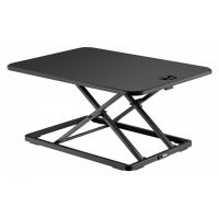 DIGITUS Desk converter, 6 heights MDF Board, height: 45-405mm, surface: 67x47 cm (DA-90445)