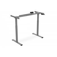DIGITUS Electric Height Adjustable Desk Frame Single motor, 2-stages, grey (DA-90432)