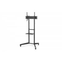 DIGITUS TV Cart with shelf 37-70', black (DA-90447)