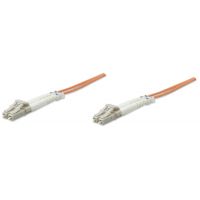 Intellinet 3.0m LC M/M cabluri din fibră optică 3 m OM1 Portocală (471220)
