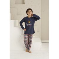 Pijama baietei print Prince,Engros