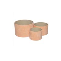 Set 3 cutii rotunde pentru aranjamente florale pret angro