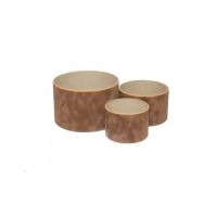 Set 3 cutii rotunde pentru aranjamente florale pret angro