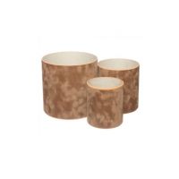 Set inalt 3 cutii rotunde pentru aranjamente florale pret engros
