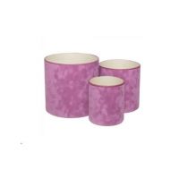 Set inalt 3 cutii rotunde pentru aranjamente florale pret engros