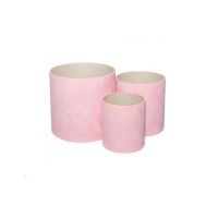 Set inalt 3 cutii rotunde pentru aranjamente florale pret engros