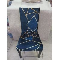 Huse pentru scaune din catifea cu model,Engros