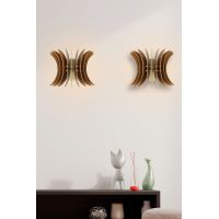 Aplica de perete, FullHouse, 390FLH2104, MDF , Maro