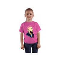 Tricou copii fotbalisti, pink neymar, engros