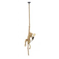 Lustra Monkey, Mauro Ferretti, Ø27 x 60 cm, 1 x E27, 20W, polirasina, auriu